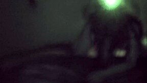 I placed a hidden camera and filmed my lover intensely fucking me in the dark