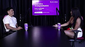 Naughty brunette gets pussy licked after strange video request