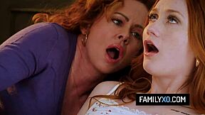 redhead teen 18+ cherry kiss trains scarlet skies in rigorous sex