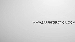 Sensual lesbian sex scene with thrusting teens Misha and Du.