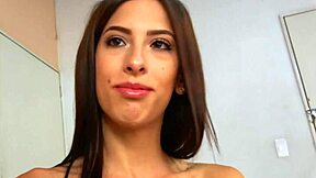 I love how this skinny Latina anal slut takes it rough.