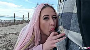 German Curvy Crazy Girl Enjoys Rough Anal Sex On Holiday