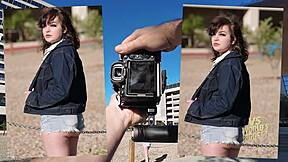 Tiktok photographer picks up nala nova for street shoot with huge cock pounding 😏