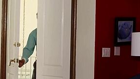 Lovely Stepsis Gets Screwed In Doggy Style