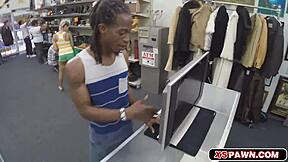 Luscious hottie babe GETS her PUSSY BANGED by petite teen with small tits!