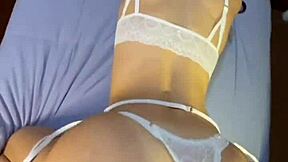 Skinny Roommate Wants Doggy Fuck With Finger In Ass