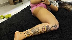 My stepsister was doing yoga but I think she was hinting at me, what do you think?