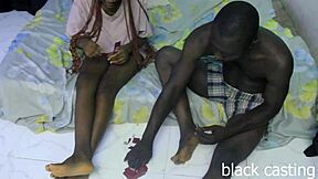 hey, playing whot game leads to fucking with big black cock, cum on tits