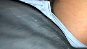 Husband records black bull cum in wife mouth