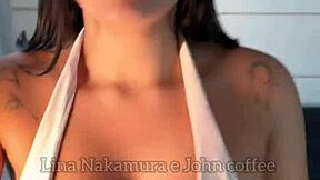 Young Japanese Pornstar Seduces Trainer, He Cums Inside Her Big Ass