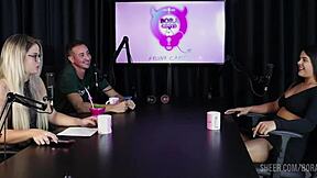 val mineirinha dominates in bora cast with bruna carlos, intense bdsm action.