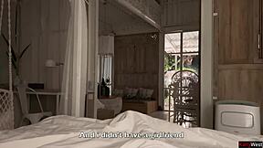 anal fairy fulfills wishes in multiple positions with foot fetish