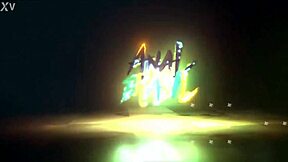 Is Nikatsu Licking Tattooed Brazilian Babe's Shaved Pussy?