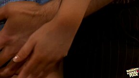 I licked her ass in heels during rough naked tango at night club, leading to cum in mouth