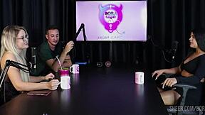 val mineirinha dominates in bora cast with bruna carlos, intense bdsm action.