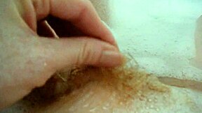 annie enjoys a comfy bubble bath with her body and monster toys