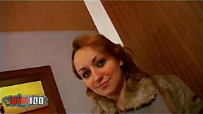 Krystal Wallas, the French beurette, gets passionately fucked on the sofa 😍