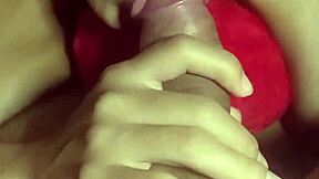 Teen demonstrates how to suck a dick properly.