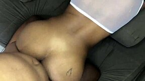 In this casual story, the curvy asian neighbor flashes and takes a huge cock in her tight pussy with tattoo.