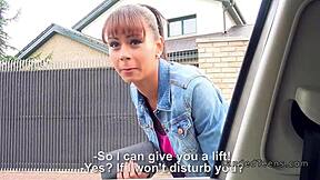 i watch beautiful tits teen suck big cock outdoors