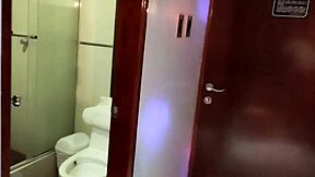 Spying On Beautiful Peruvian Latina Sister-In-Law Bathing, Then Fucking Her Doggy Style.