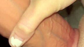 Classic scene where big cock penetrates tiny pussy in hardcore action with redhead housewife