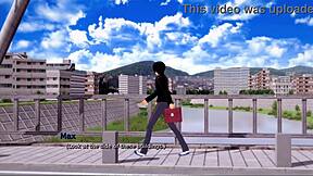 Teen Blows Big Cock In Call Of Nature!