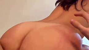 Feeling emotional during gray beanie great fuck with huge ass roommate