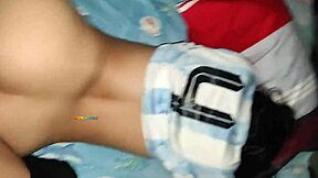 found my friend's gf masturbating, she invited me to touch, we fucked