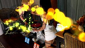 Can these girls make him cum with dice?