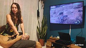 HE WANTED TO PLAY VIDEO GAME I WANTED TO GIVE MY ASSHOLE