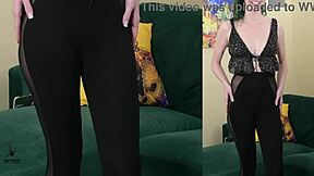 kit summers models leggings suggestively