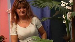 mother in law gets hardcore face fucking and anal cumshot