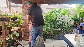 My neighbour shares his wife for creampie fun on weekends