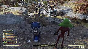 crazycat seduces and fucks 8 virgins in fallout 76