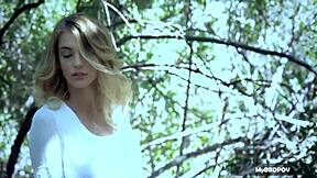 Scarlet Red & Black Eden Outdoor Hot Lesbian Sex - 4k Teaser!