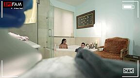 i cant beleive my stepbros cock is as thick as my forearm, he fucked me in doggystyle and missionary