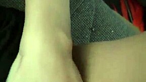 Teen hottie teases and masturbates with toys in the car