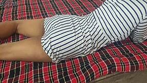 Indian bhabhi gets licked and fucked in bed