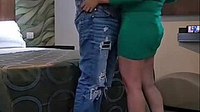 Valentine's gift: aunt Pam in wig gets fucked in front of husband