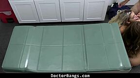 I visit nurse athena anderson for doctor bangs treatment in hospital threesome