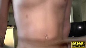 Dominated Petite 18+ Blonde Gets Mouth Fucked