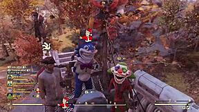 crazycat seduces and fucks 8 virgins in fallout 76
