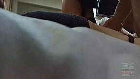 petite mexicanas experiment with trio fucking and monster cock blowjob in reality