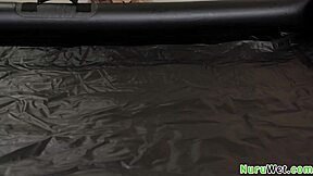 seth gamble, gal ritchie busty teen brunette gives wet nuru massage to horny client and more