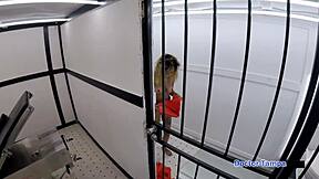 Cash for teen orgasms in Dr. Tampa's hospital handcuffs.