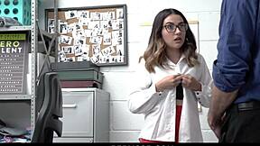 Teen Caught Wearing The Stolen Cloths From The Store - Pervcop