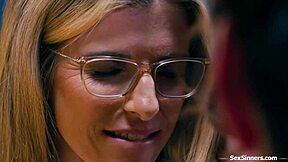 inlaws are all over and in daughter-in-law, what a provocative scene