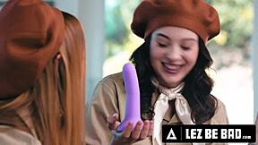 Lez be bad with girl scouts Maddy May getting rough anal fingering 😈