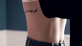 Hot busty teen getting fucked rough by her old lover 😈